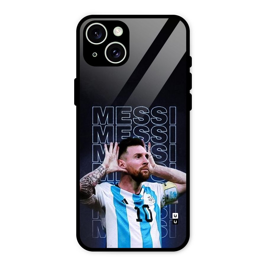 The Football Genius Glass Back Case for iPhone 15 Plus