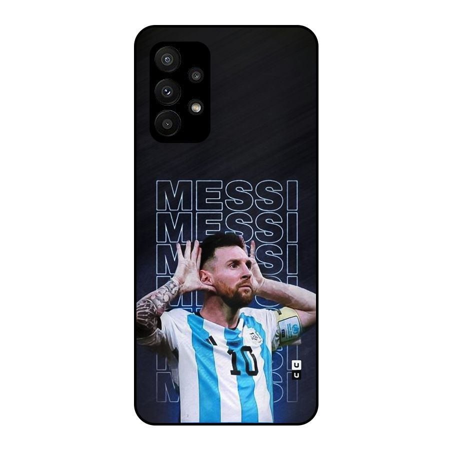 The Football Genius Metal Back Case for Galaxy A23