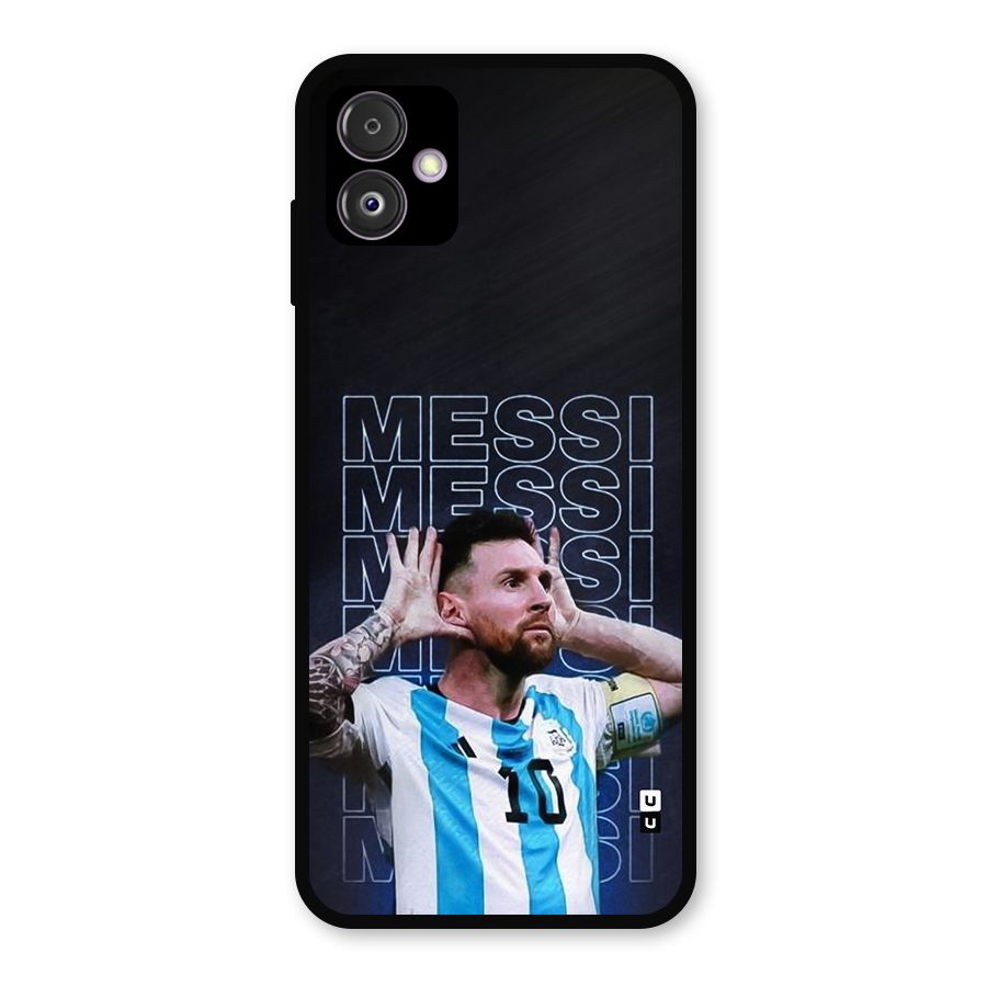 The Football Genius Metal Back Case for Galaxy F14