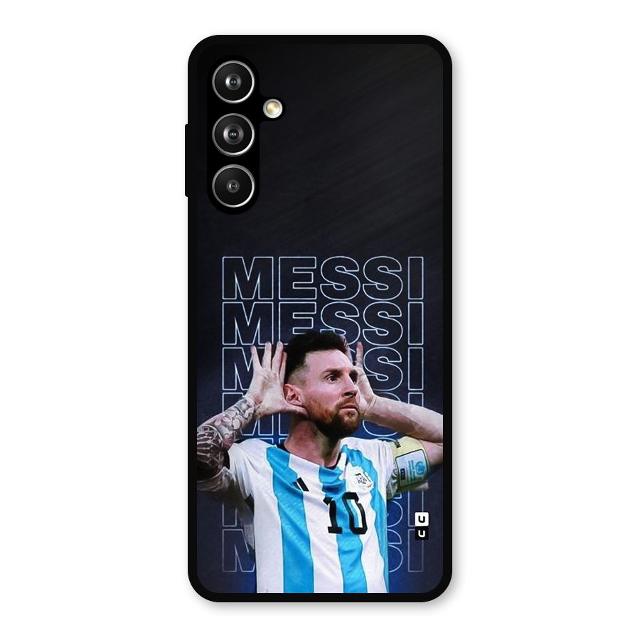 The Football Genius Metal Back Case for Galaxy F54