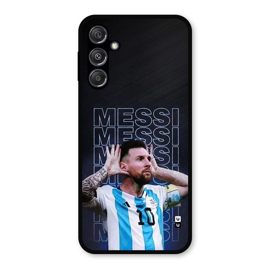 The Football Genius Metal Back Case for Galaxy M34 5G