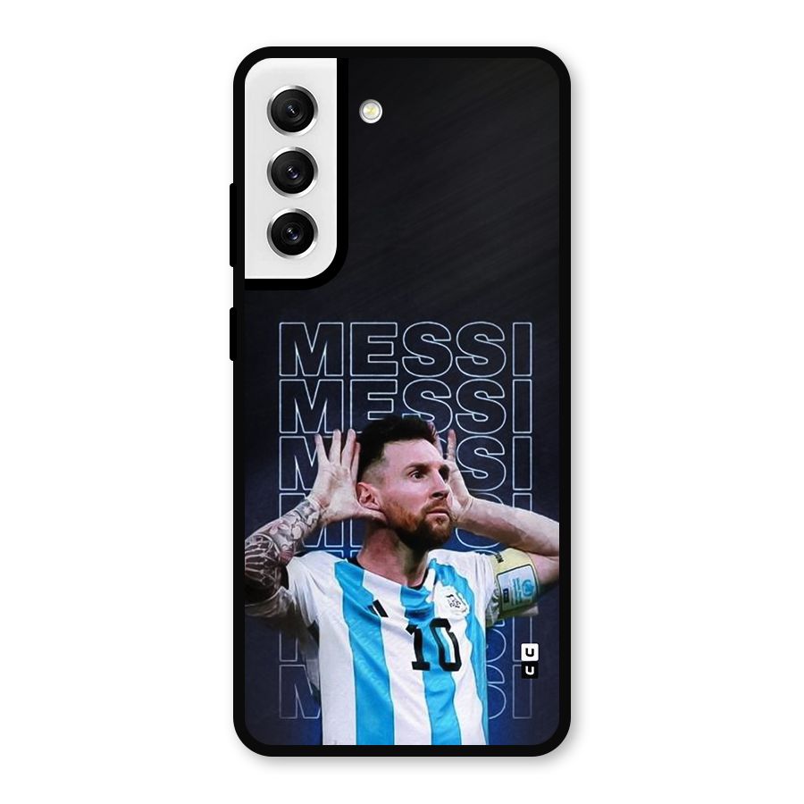 The Football Genius Metal Back Case for Galaxy S21 FE 5G