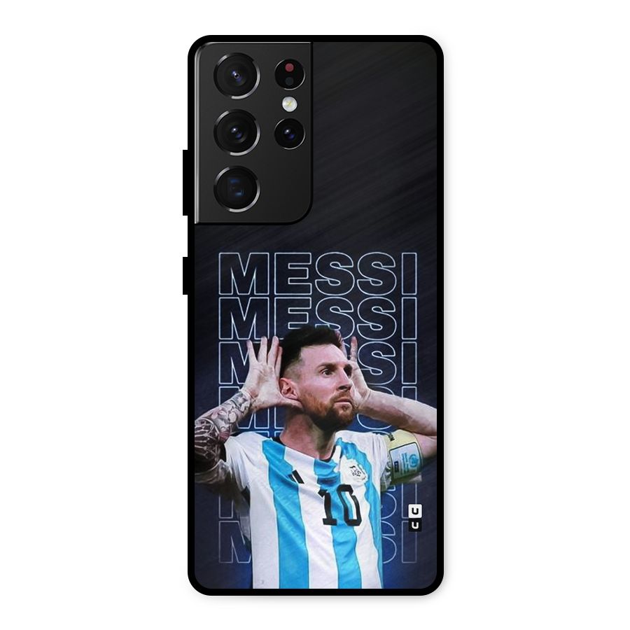 The Football Genius Metal Back Case for Galaxy S21 Ultra 5G