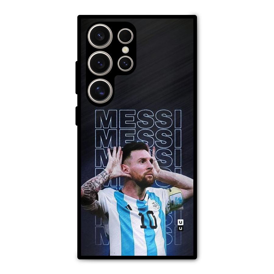 The Football Genius Metal Back Case for Galaxy S24 Ultra