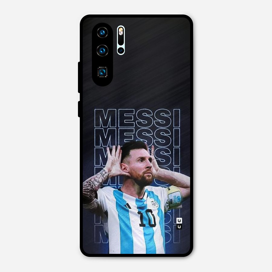 The Football Genius Metal Back Case for Huawei P30 Pro