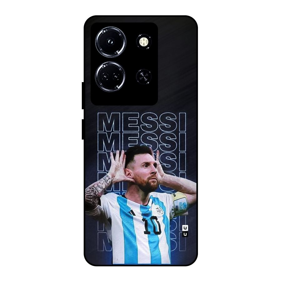 The Football Genius Metal Back Case for Infinix Note 30 5G