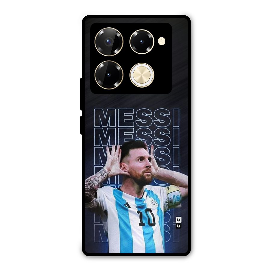 The Football Genius Metal Back Case for Infinix Note 40 Pro Plus