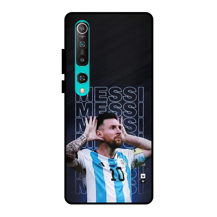The Football Genius Metal Back Case for Mi 10