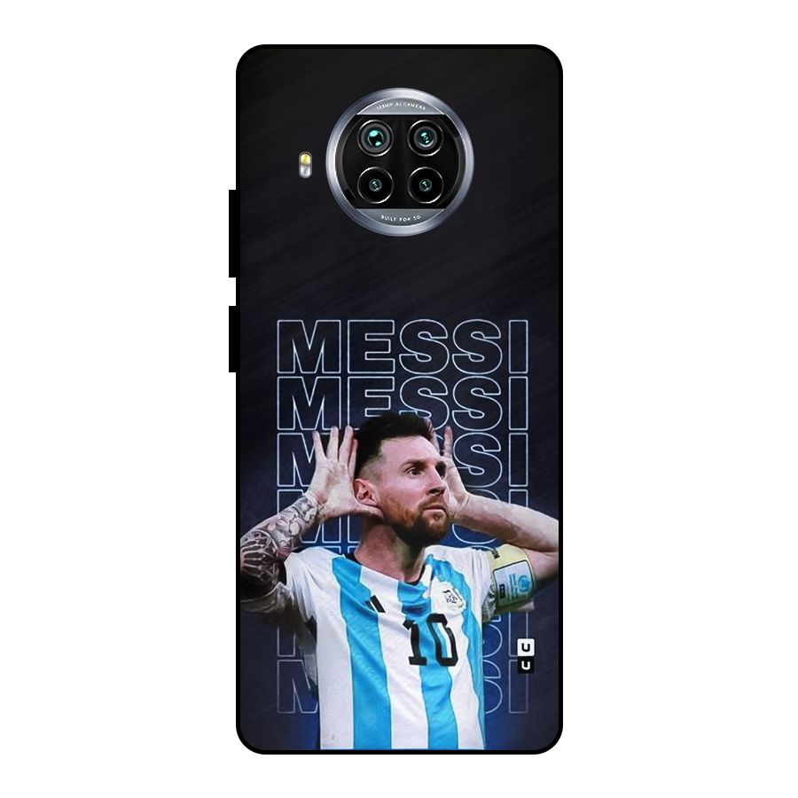 The Football Genius Metal Back Case for Mi 10i