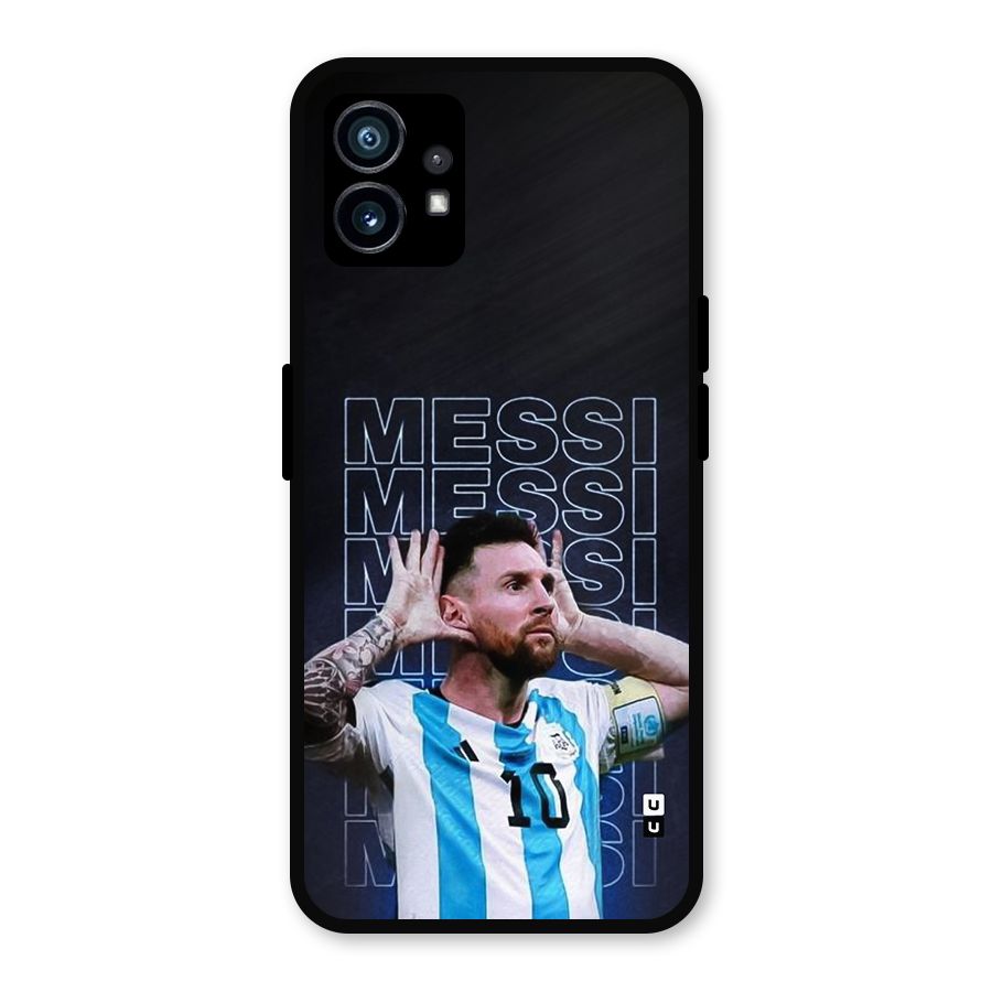 The Football Genius Metal Back Case for Nothing Phone 1