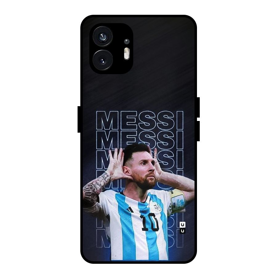 The Football Genius Metal Back Case for Nothing Phone 2