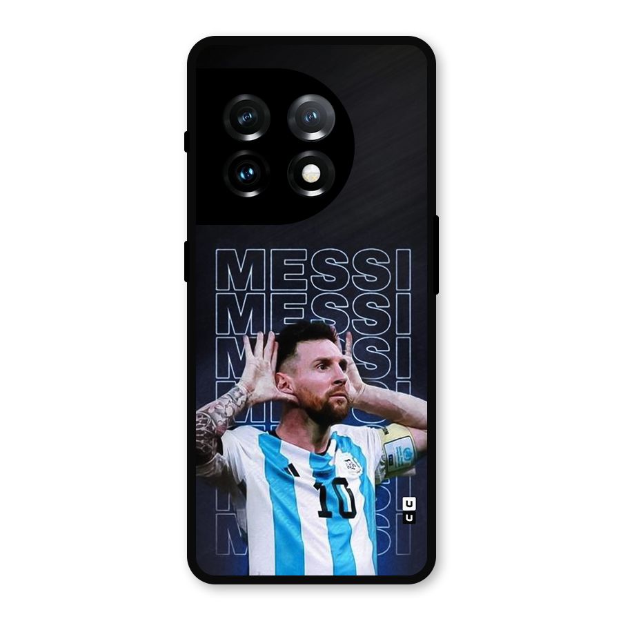 The Football Genius Metal Back Case for OnePlus 11