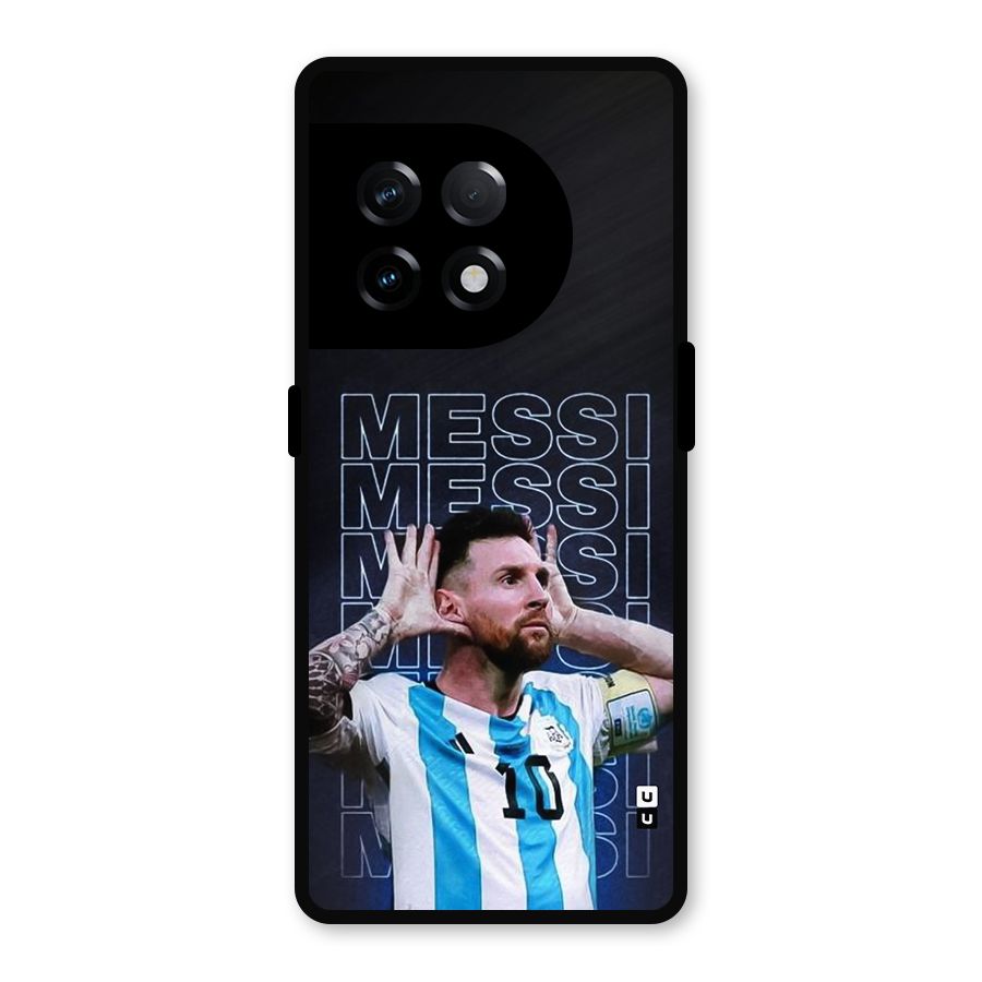The Football Genius Metal Back Case for OnePlus 11R