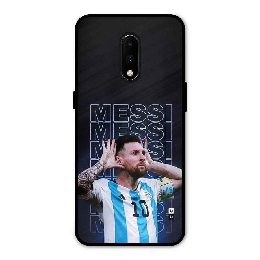 The Football Genius Metal Back Case for OnePlus 7