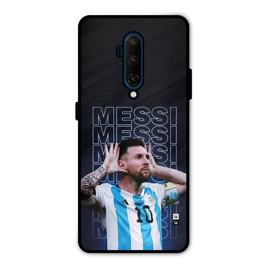 The Football Genius Metal Back Case for OnePlus 7T Pro