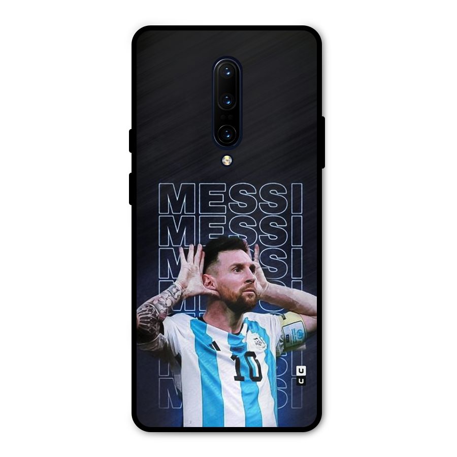 The Football Genius Metal Back Case for OnePlus 7 Pro