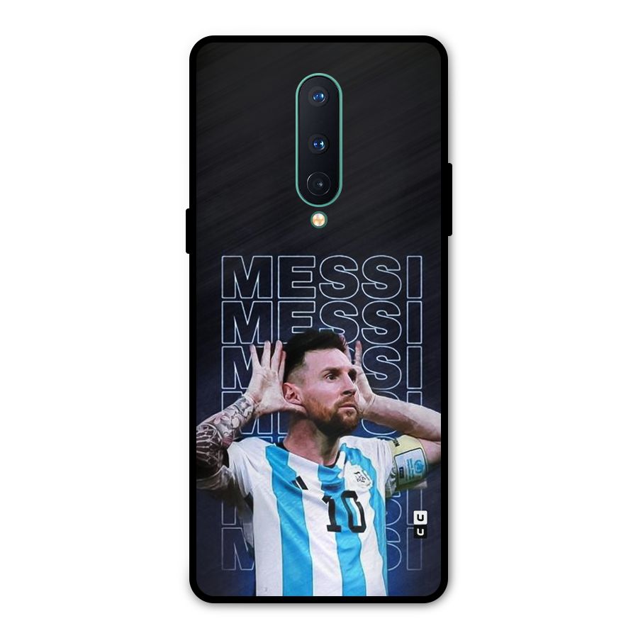 The Football Genius Metal Back Case for OnePlus 8