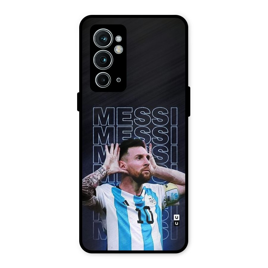 The Football Genius Metal Back Case for OnePlus 9RT 5G