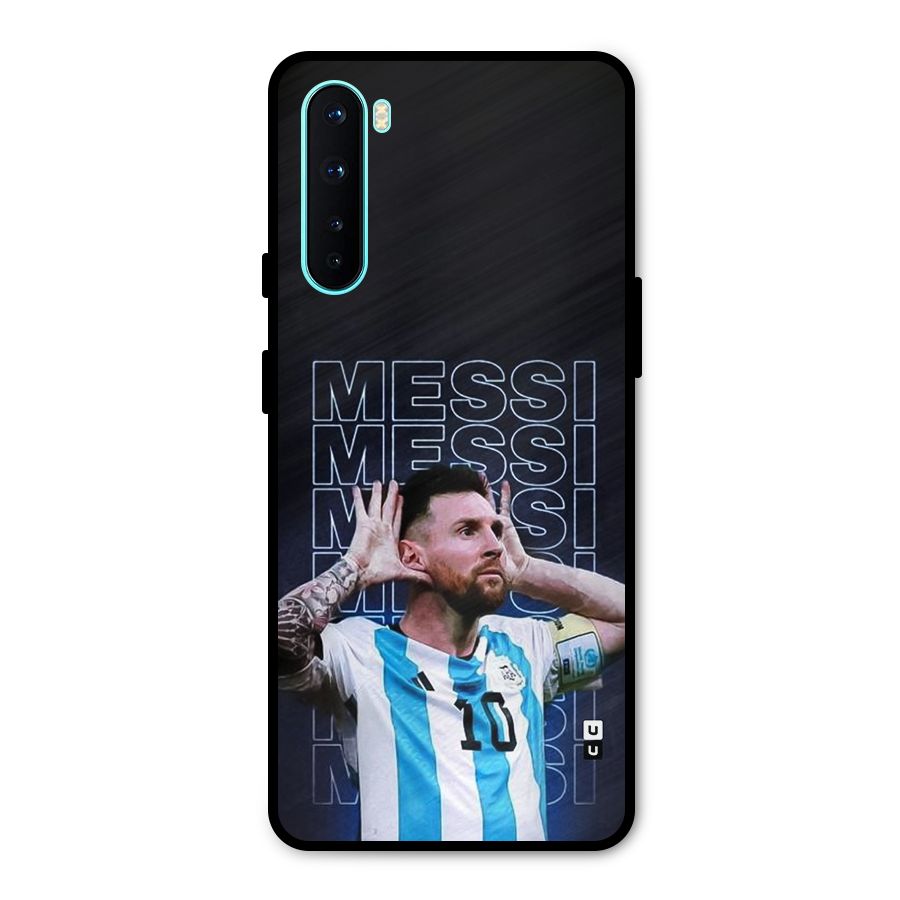 The Football Genius Metal Back Case for OnePlus Nord