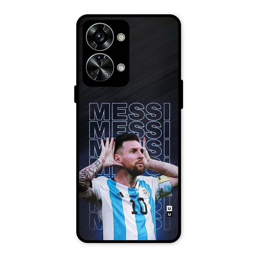 The Football Genius Metal Back Case for OnePlus Nord 2T