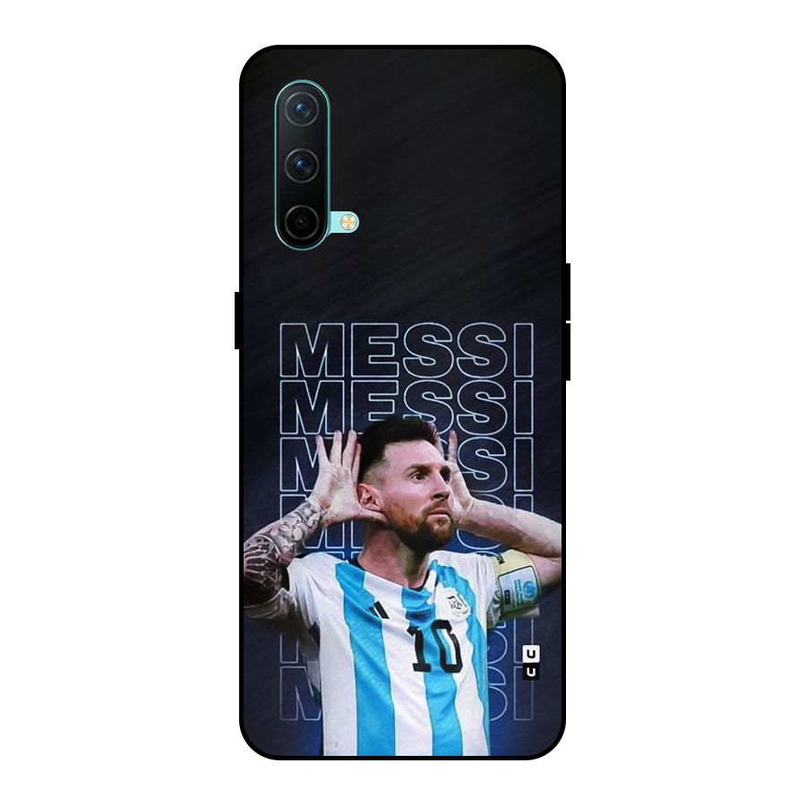 The Football Genius Metal Back Case for OnePlus Nord CE 5G