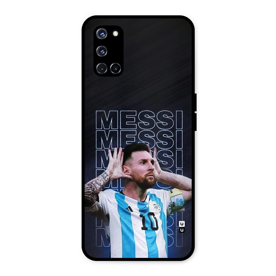 The Football Genius Metal Back Case for Oppo A52
