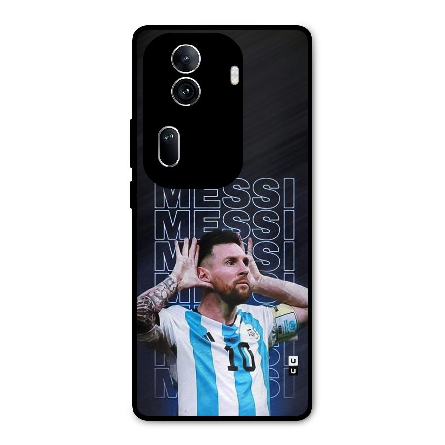 The Football Genius Metal Back Case for Oppo Reno11 Pro 5G