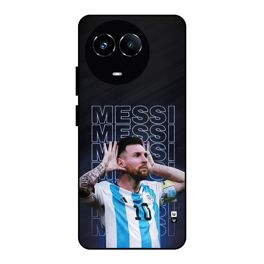 The Football Genius Metal Back Case for Realme 11 5G