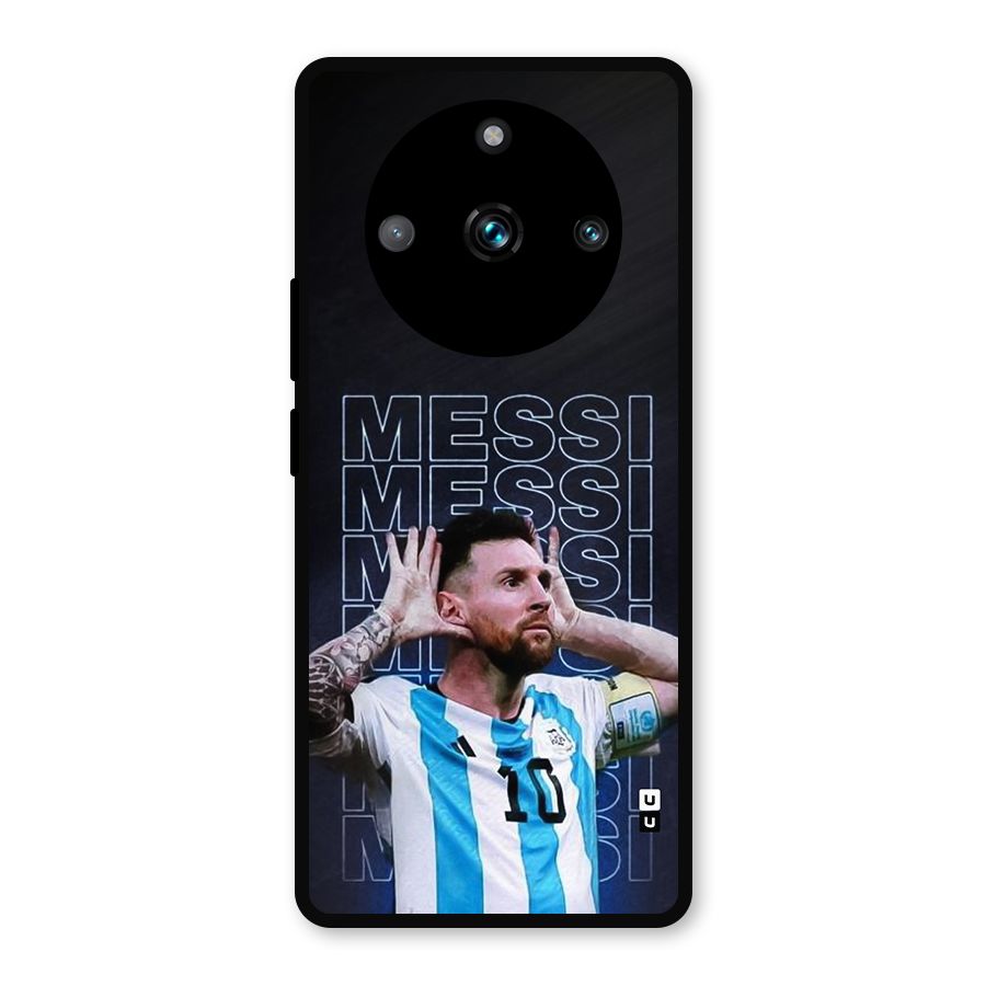 The Football Genius Metal Back Case for Realme 11 Pro Plus