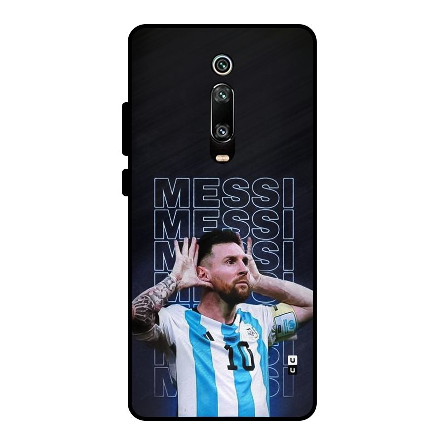 The Football Genius Metal Back Case for Redmi K20