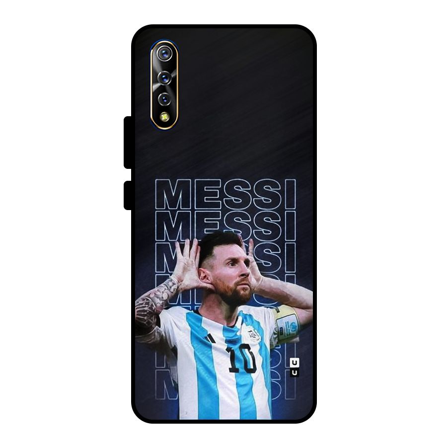 The Football Genius Metal Back Case for Vivo S1