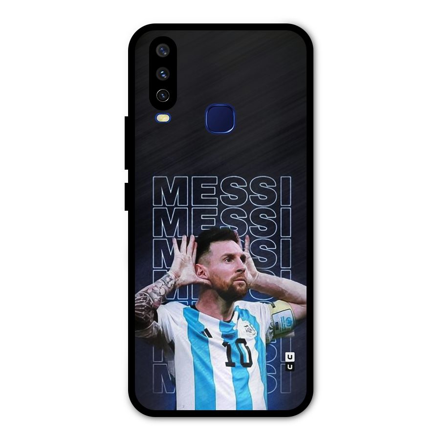 The Football Genius Metal Back Case for Vivo U10
