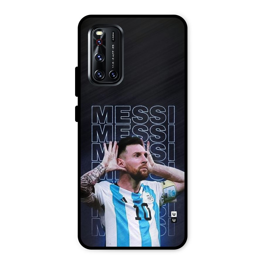 The Football Genius Metal Back Case for Vivo V19