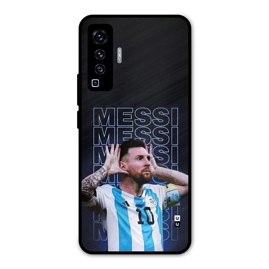The Football Genius Metal Back Case for Vivo X50