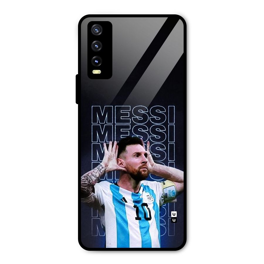 The Football Genius Metal Back Case for Vivo Y20
