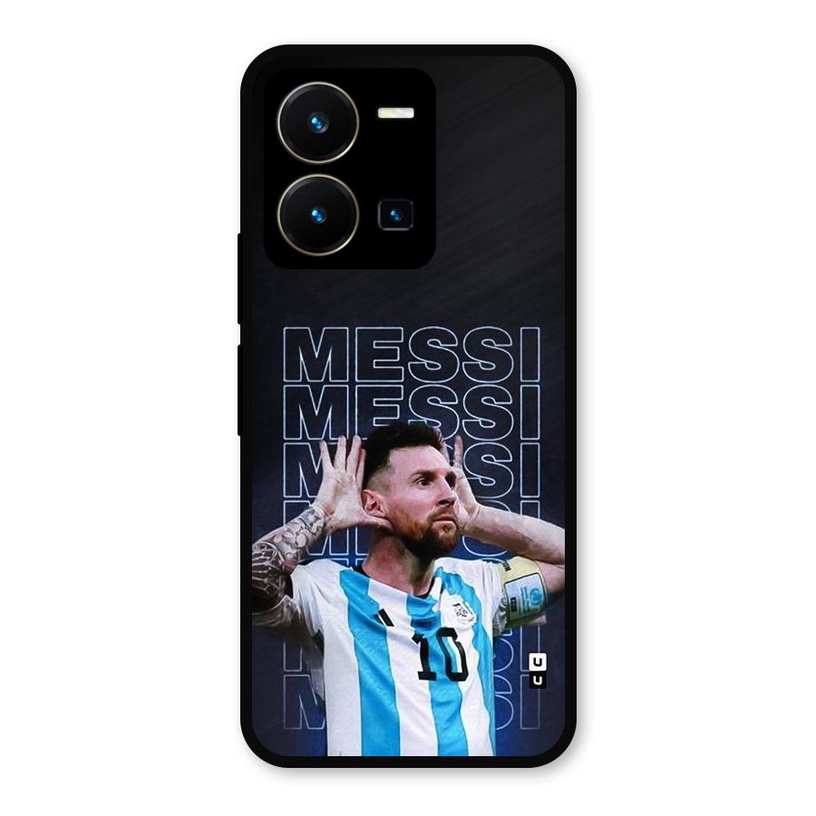 The Football Genius Metal Back Case for Vivo Y35