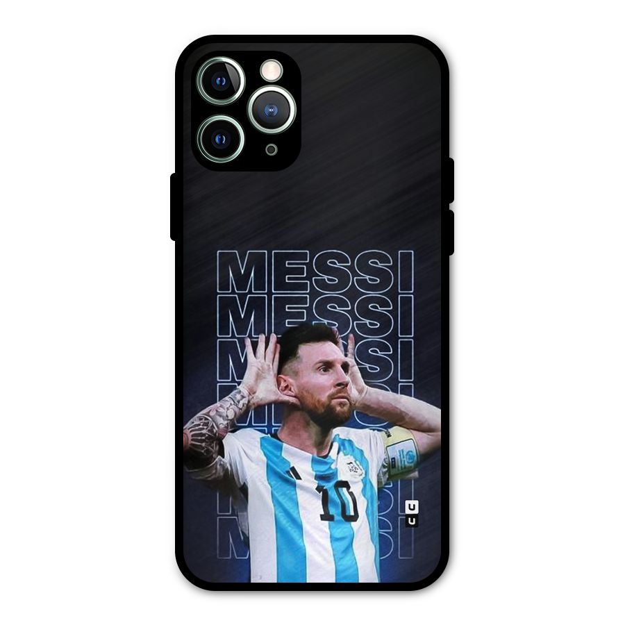 The Football Genius Metal Back Case for iPhone 11 Pro Max