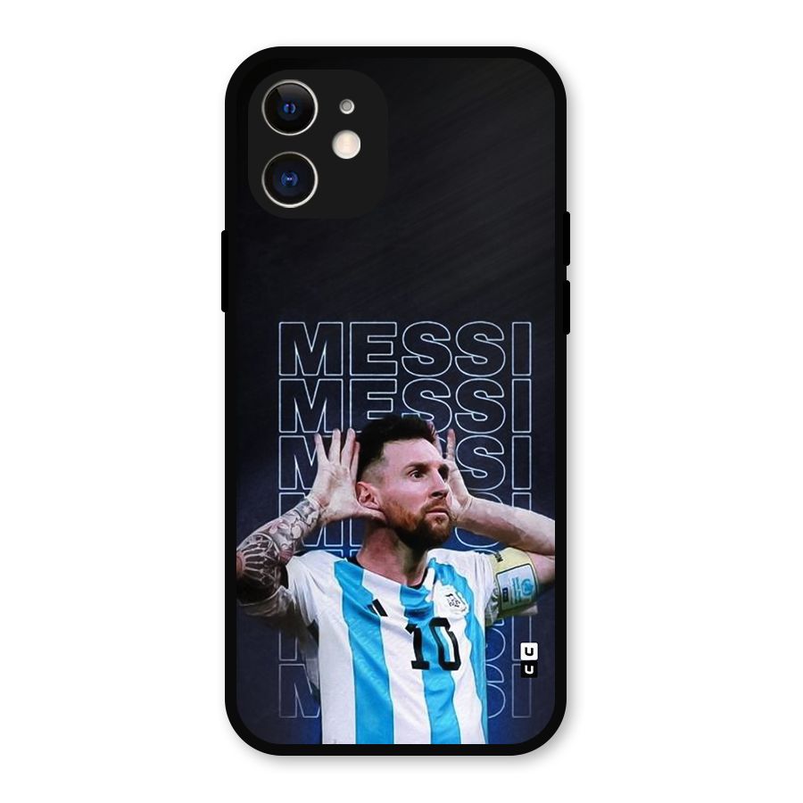The Football Genius Metal Back Case for iPhone 12