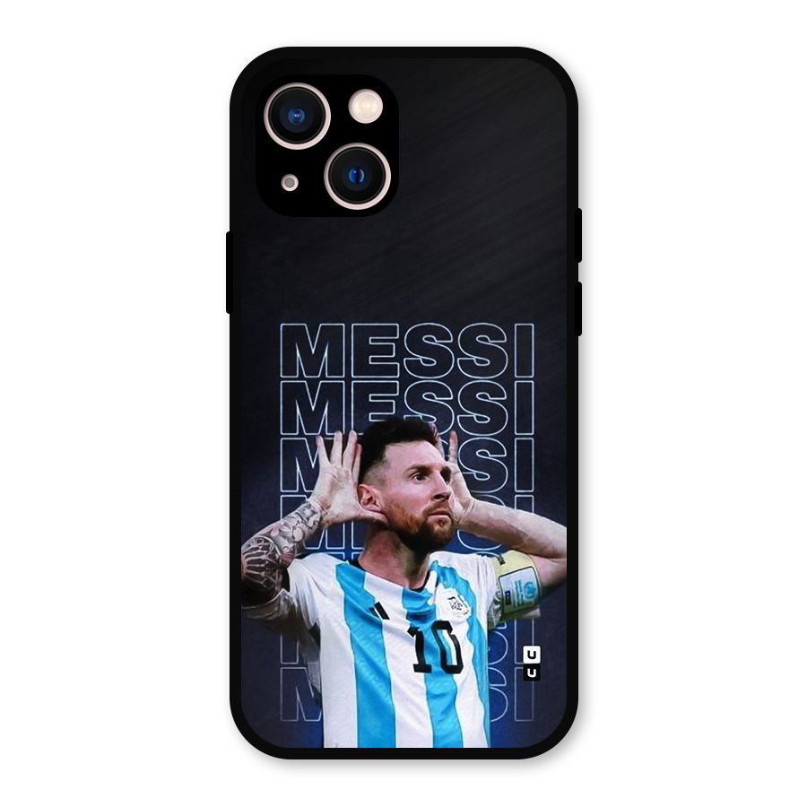 The Football Genius Metal Back Case for iPhone 13