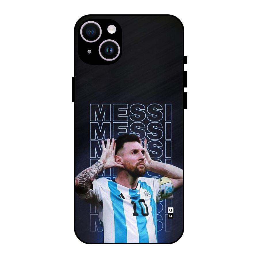 The Football Genius Metal Back Case for iPhone 14 Plus