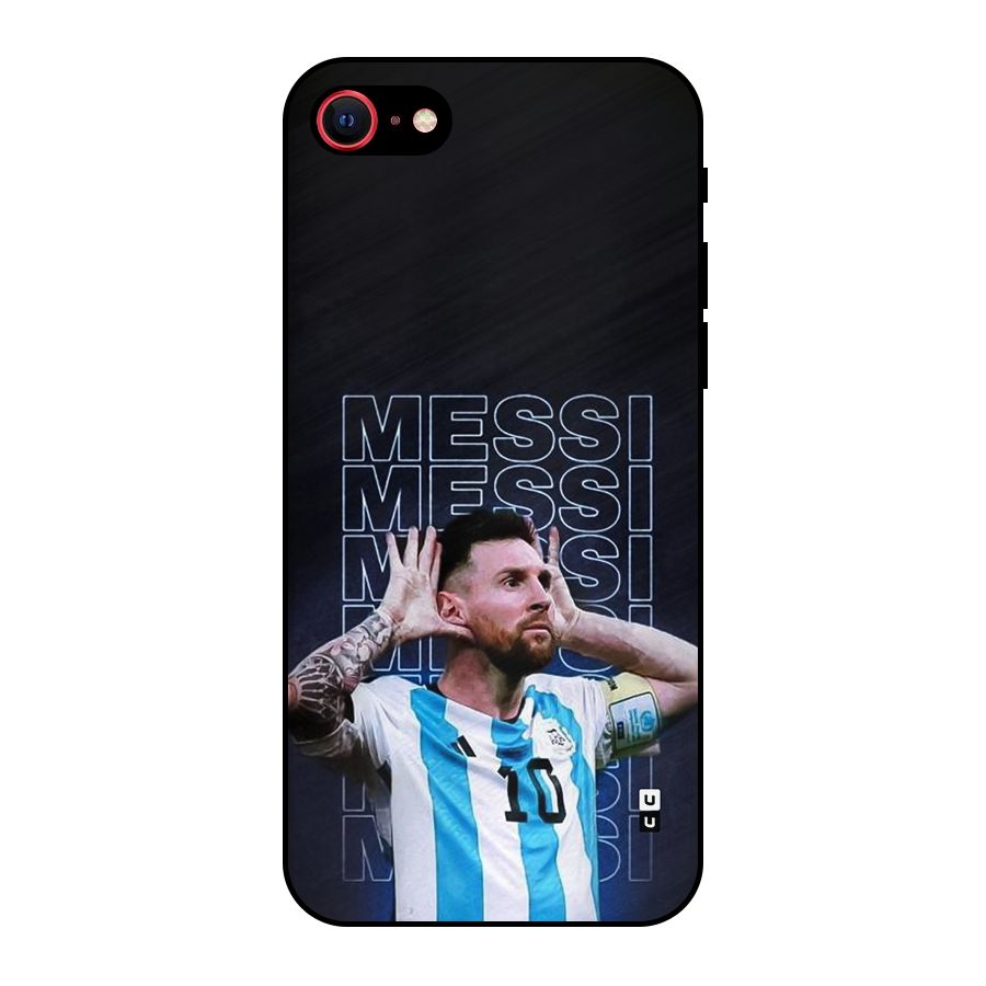 The Football Genius Metal Back Case for iPhone SE 2020