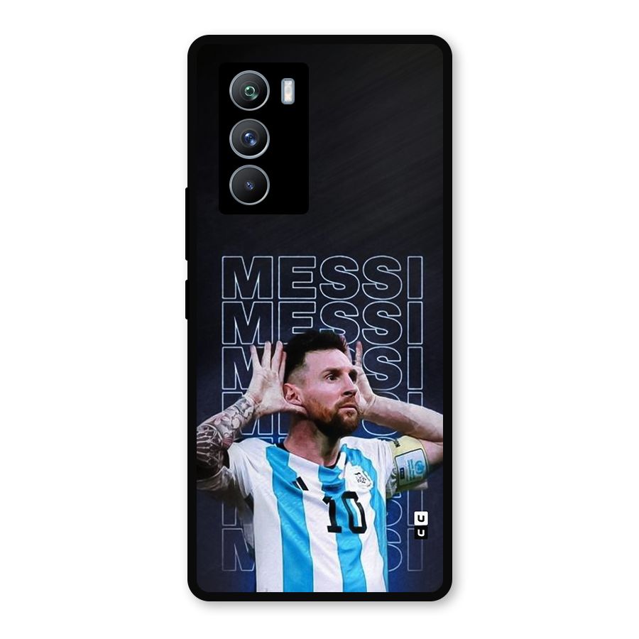 The Football Genius Metal Back Case for iQOO 9 SE