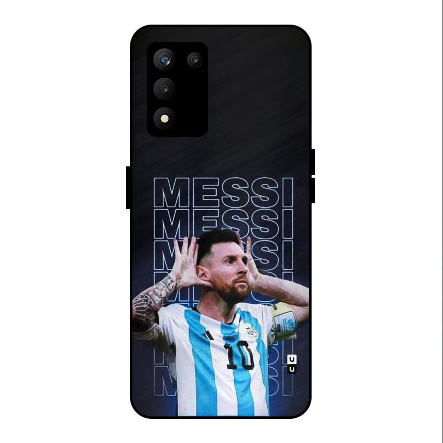The Football Genius Metal Back Case for realme 9 5G SE