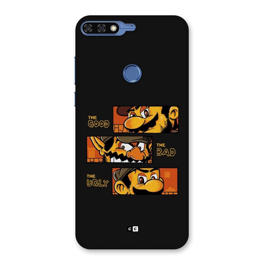 The Good Bad Ugly Back Case for Honor 7C
