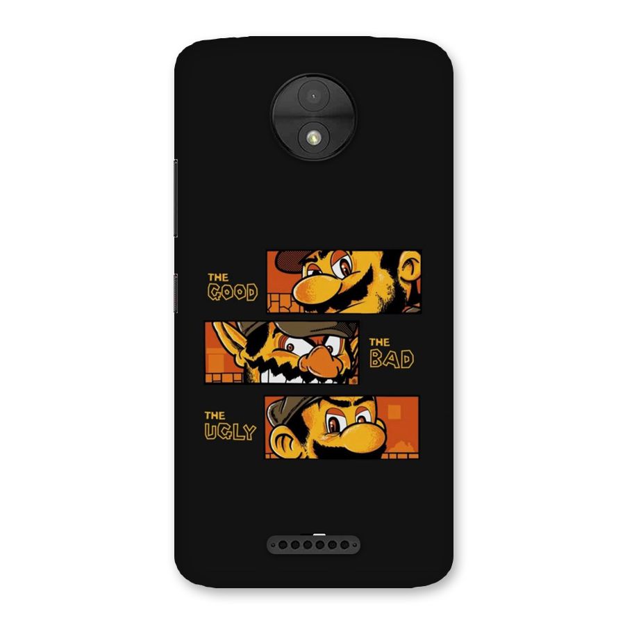 The Good Bad Ugly Back Case for Moto C