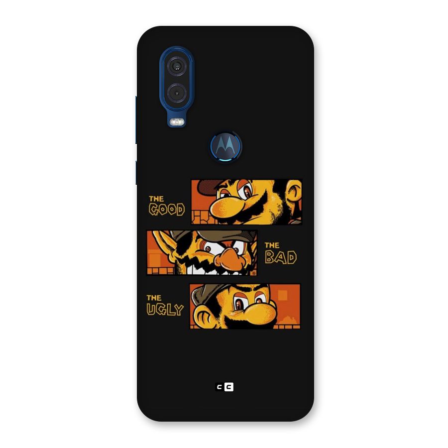 The Good Bad Ugly Back Case for Motorola One Vision