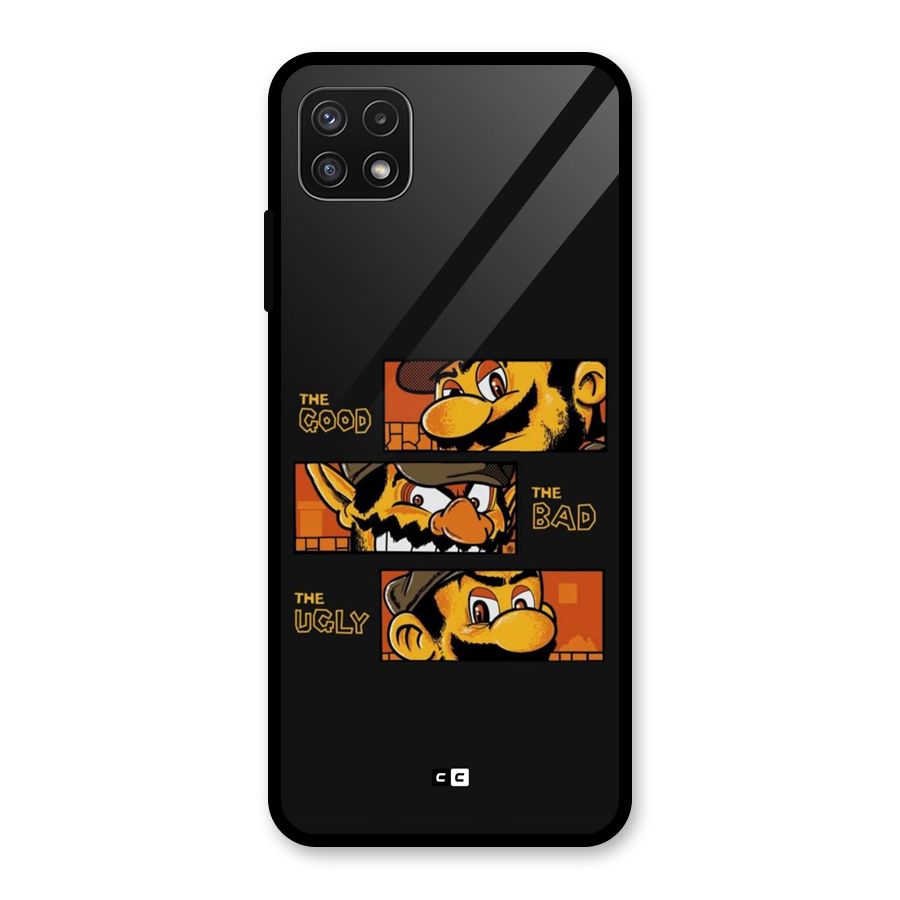 The Good Bad Ugly Glass Back Case for Galaxy A22 5G