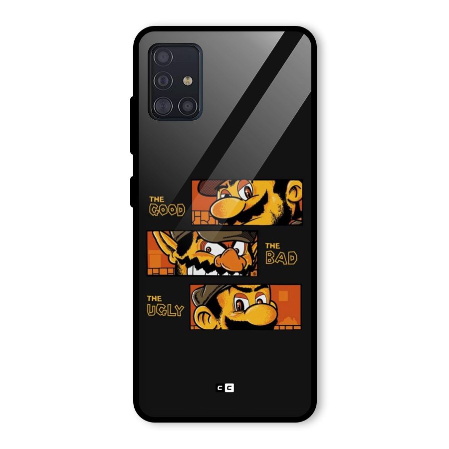 The Good Bad Ugly Glass Back Case for Galaxy A51
