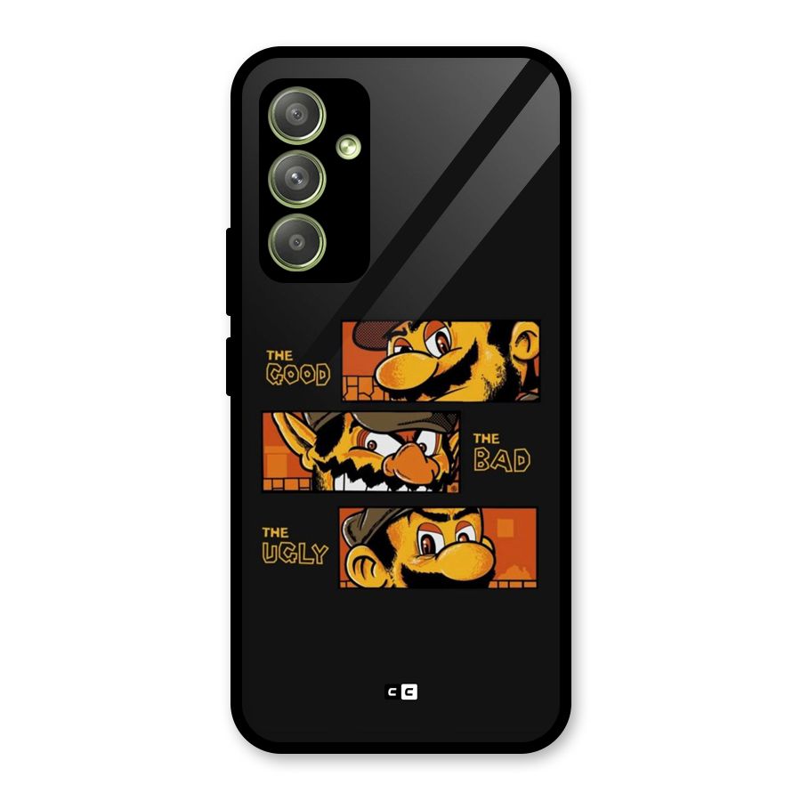 The Good Bad Ugly Glass Back Case for Galaxy A54