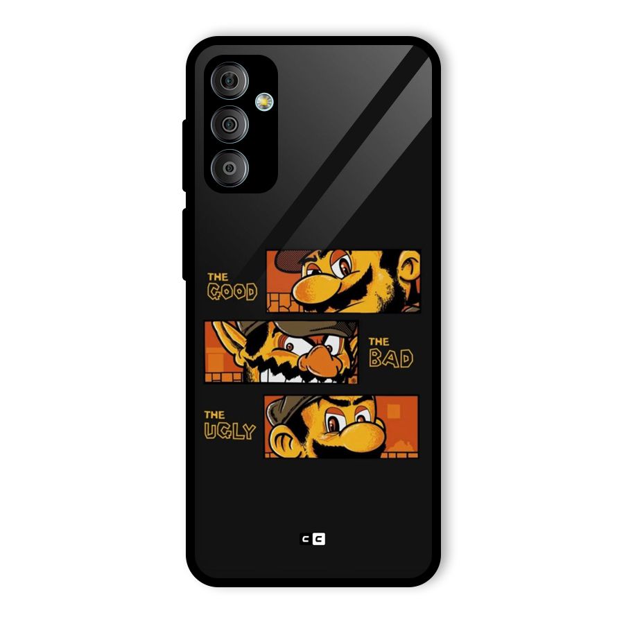 The Good Bad Ugly Glass Back Case for Galaxy F23